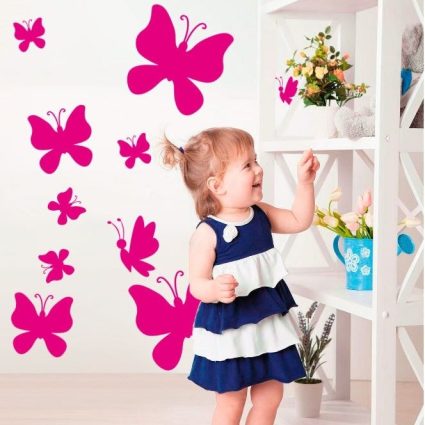 10 Sommerfugle - Wallsticker