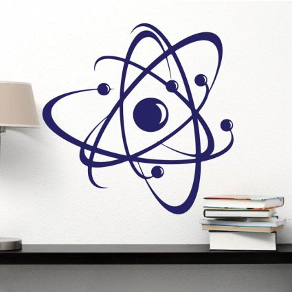 Atom - Bor - Wallsticker