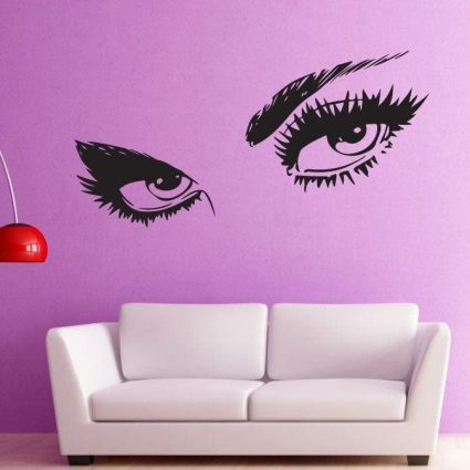 Audrey Hepburn's Flotte Øjne - Wallsticker