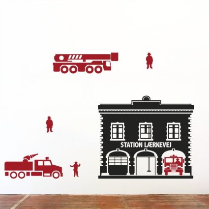 Brandstation - Wallsticker