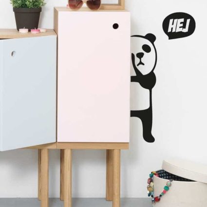 Hej Panda - Wallsticker