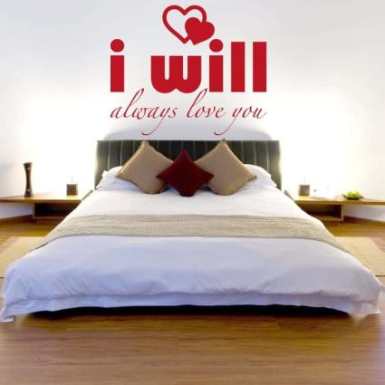 I Will - Wallsticker