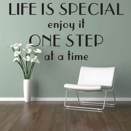 Life Is Special - Wallsticker