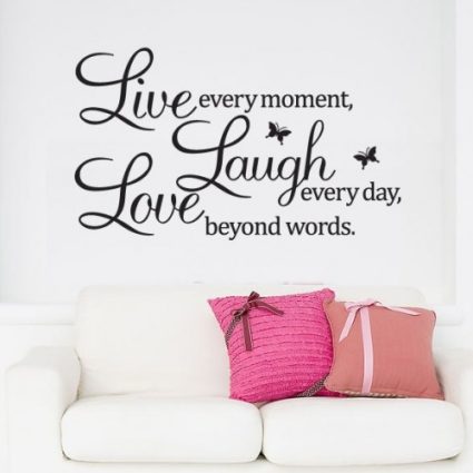 Live Laugh Love - Wallsticker