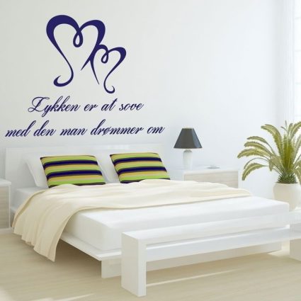 Lykken Er At Sove - Wallsticker