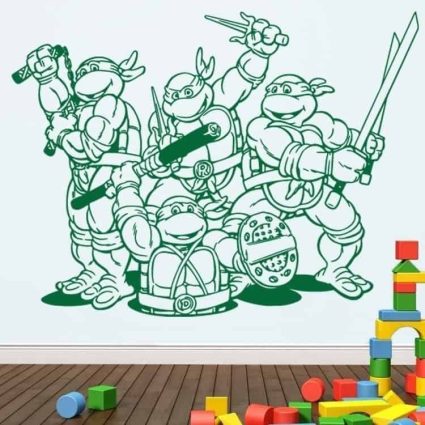 Ninja Turtles - Wallsticker