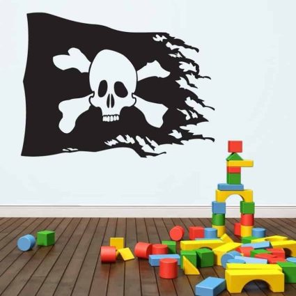 Pirat Flag - Wallsticker