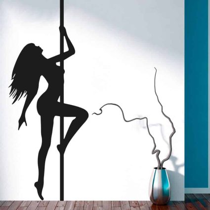 Poledance - Wallsticker