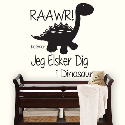 Raawr - Dinosaur - Wallsticker