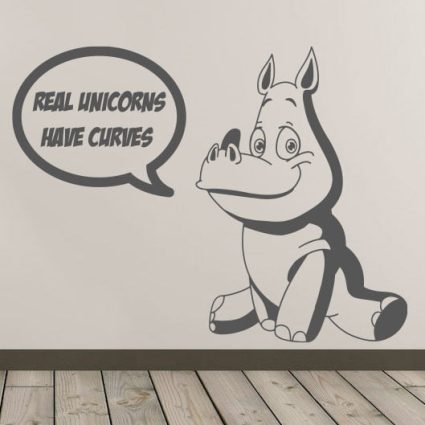 Real Unicorns - Wallsticker