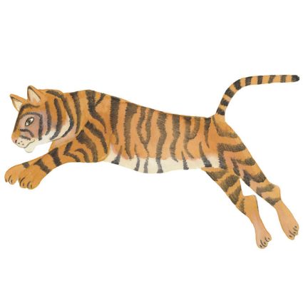 That's Mine Wallsticker - Tiger - Multi