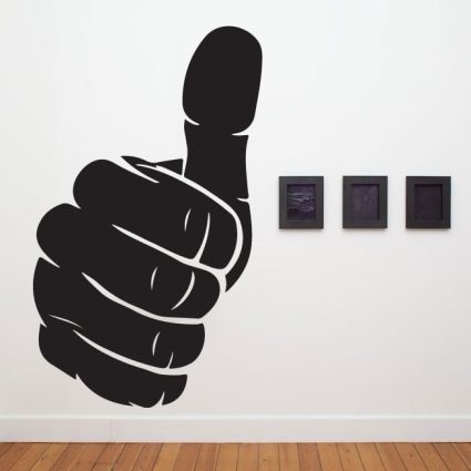 Thumbs Up - Wallsticker