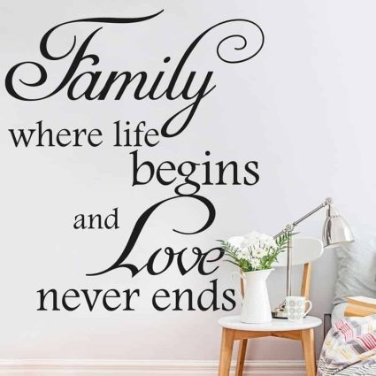 Where Life Begins - Wallsticker